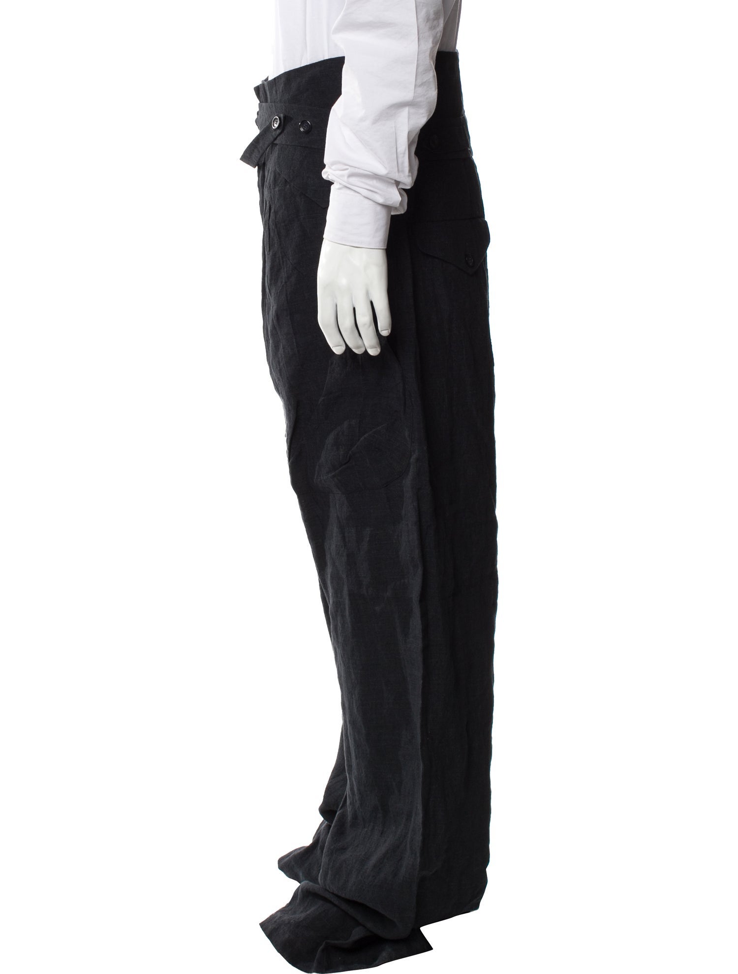 Raf Simons Vintage 2006 Wide-Leg Pants