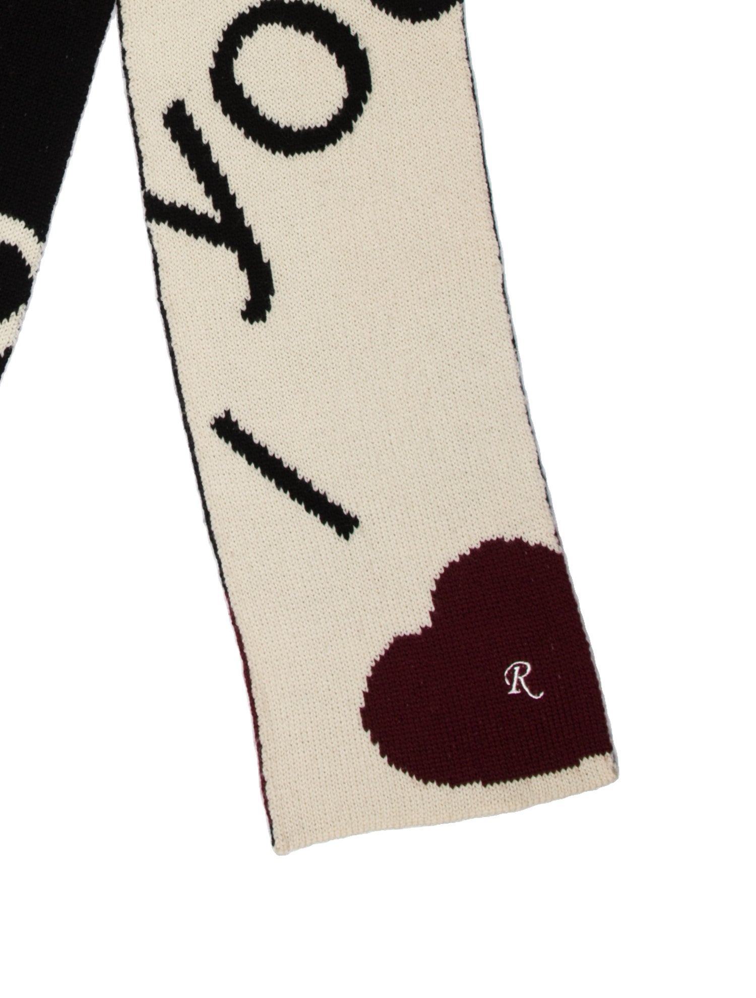 Raf Simons Wool Printed Scarf