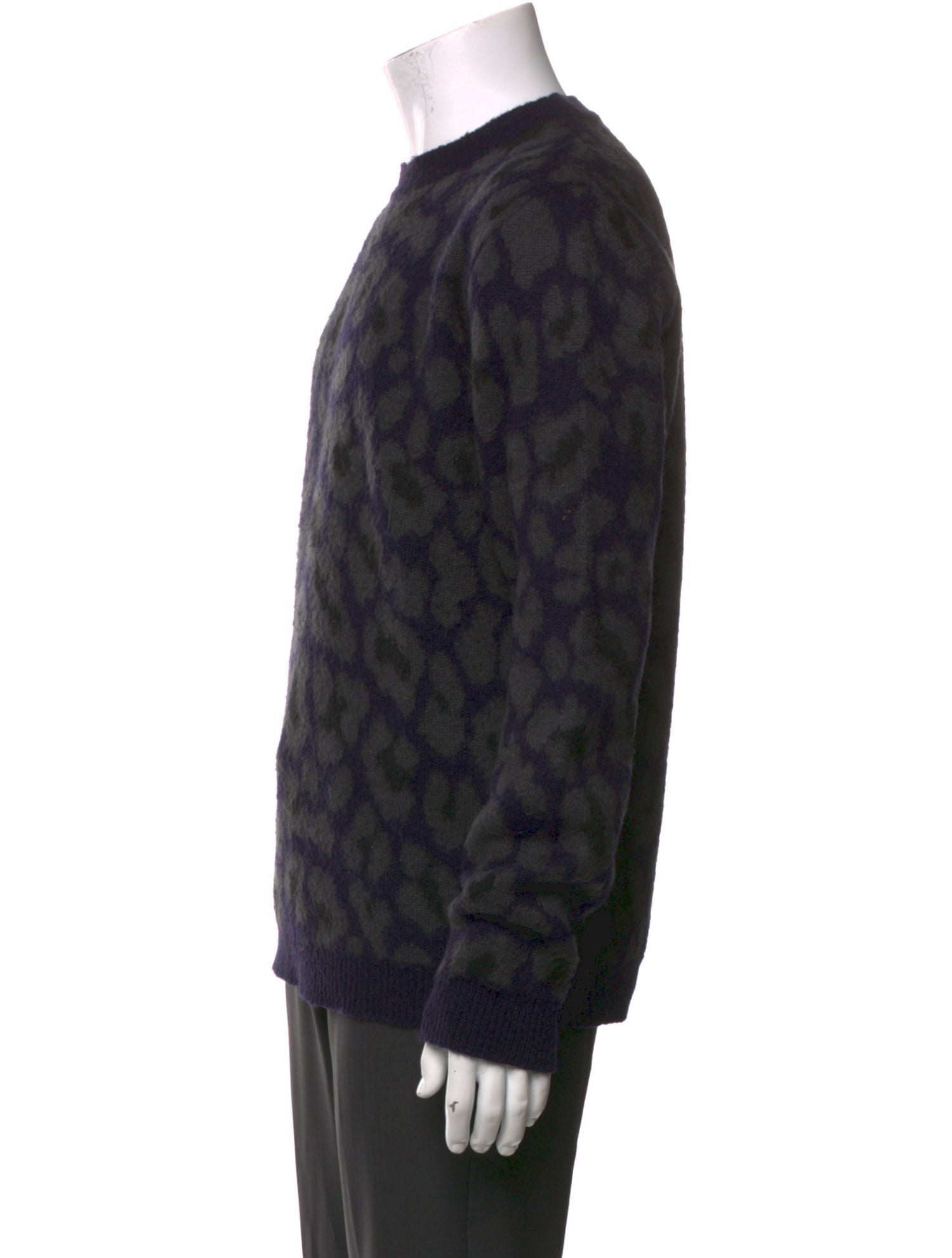 Raf Simons Printed Crew Neck Pullover
