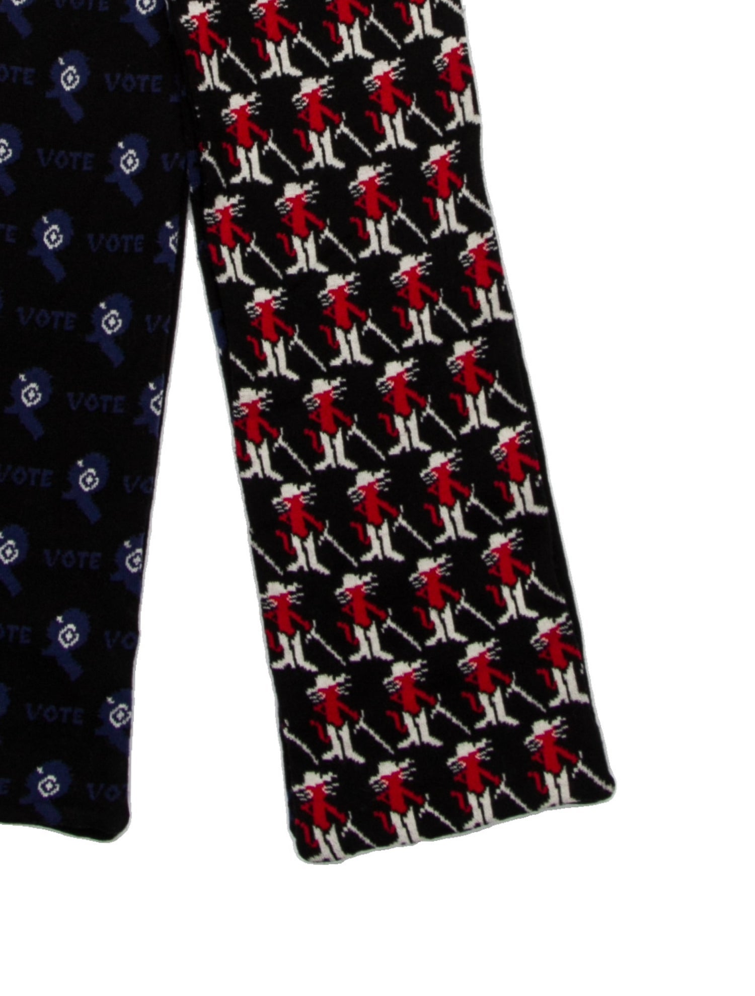 Raf Simons Wool Printed Scarf