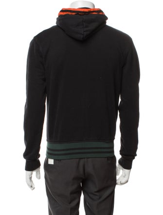 Raf Simons Striped Crew Neck Hoodie