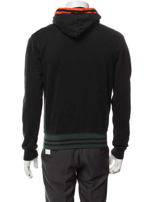 Raf Simons Striped Crew Neck Hoodie