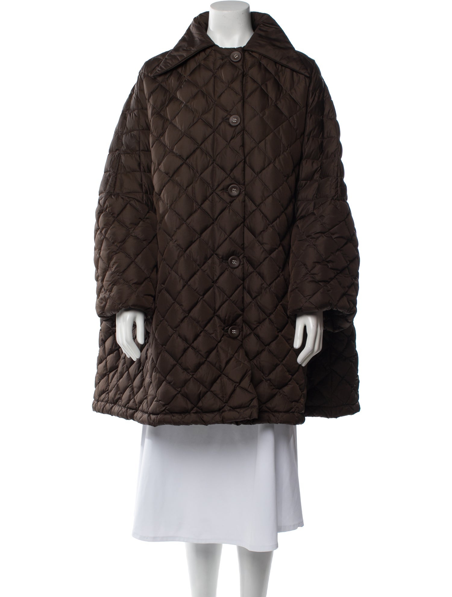 Raf Simons 2021 Plaid Print Down Jacket