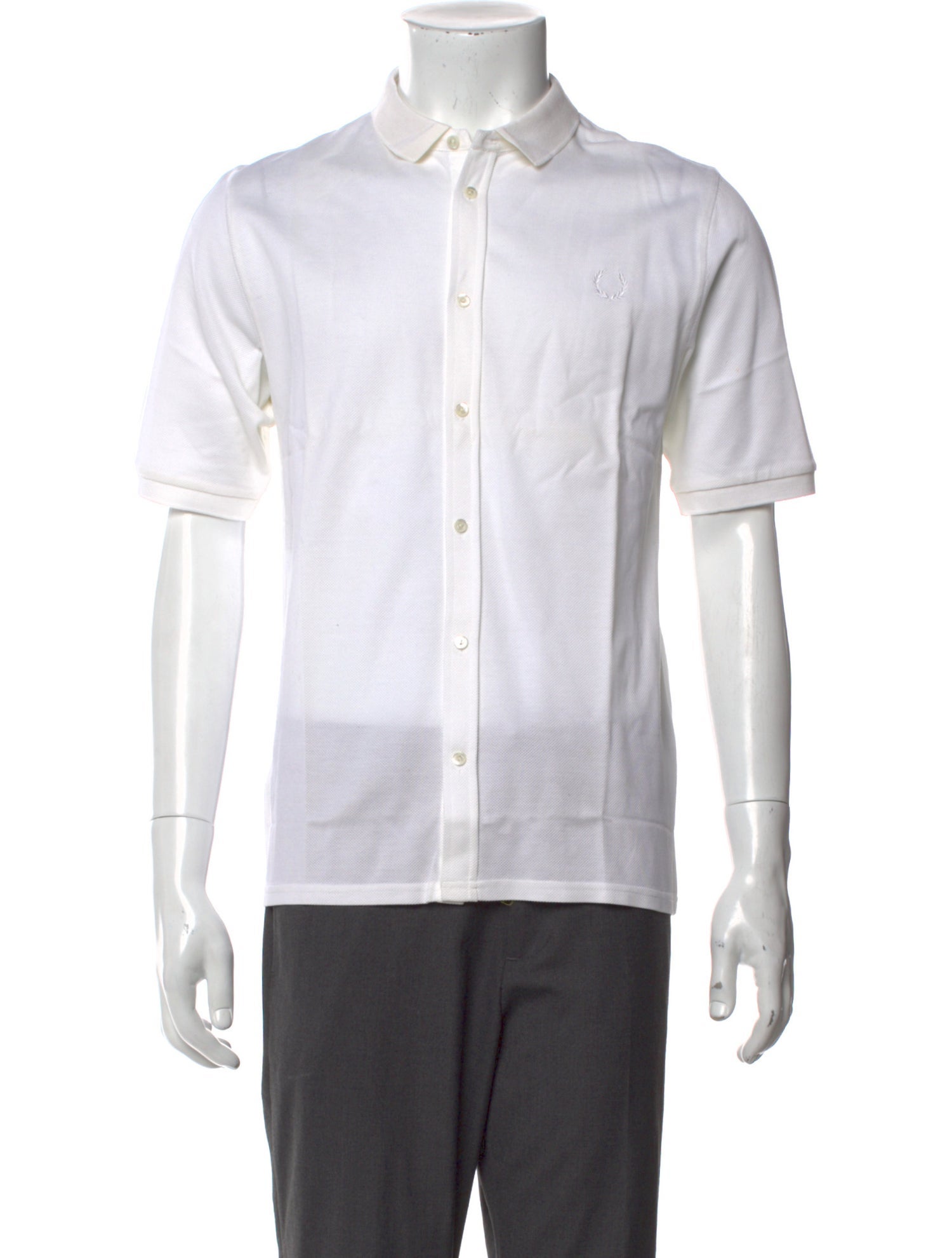 Raf Simons Collar Short Sleeve Polo Shirt w/ Tags