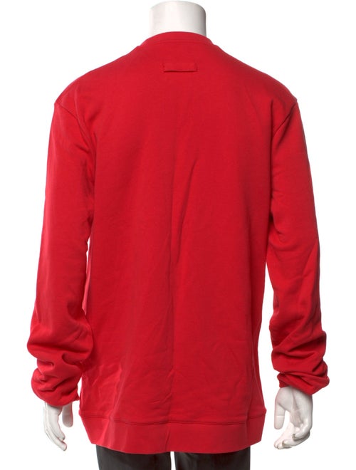 Raf Simons Graphic Print Crew Neck Sweatshirt