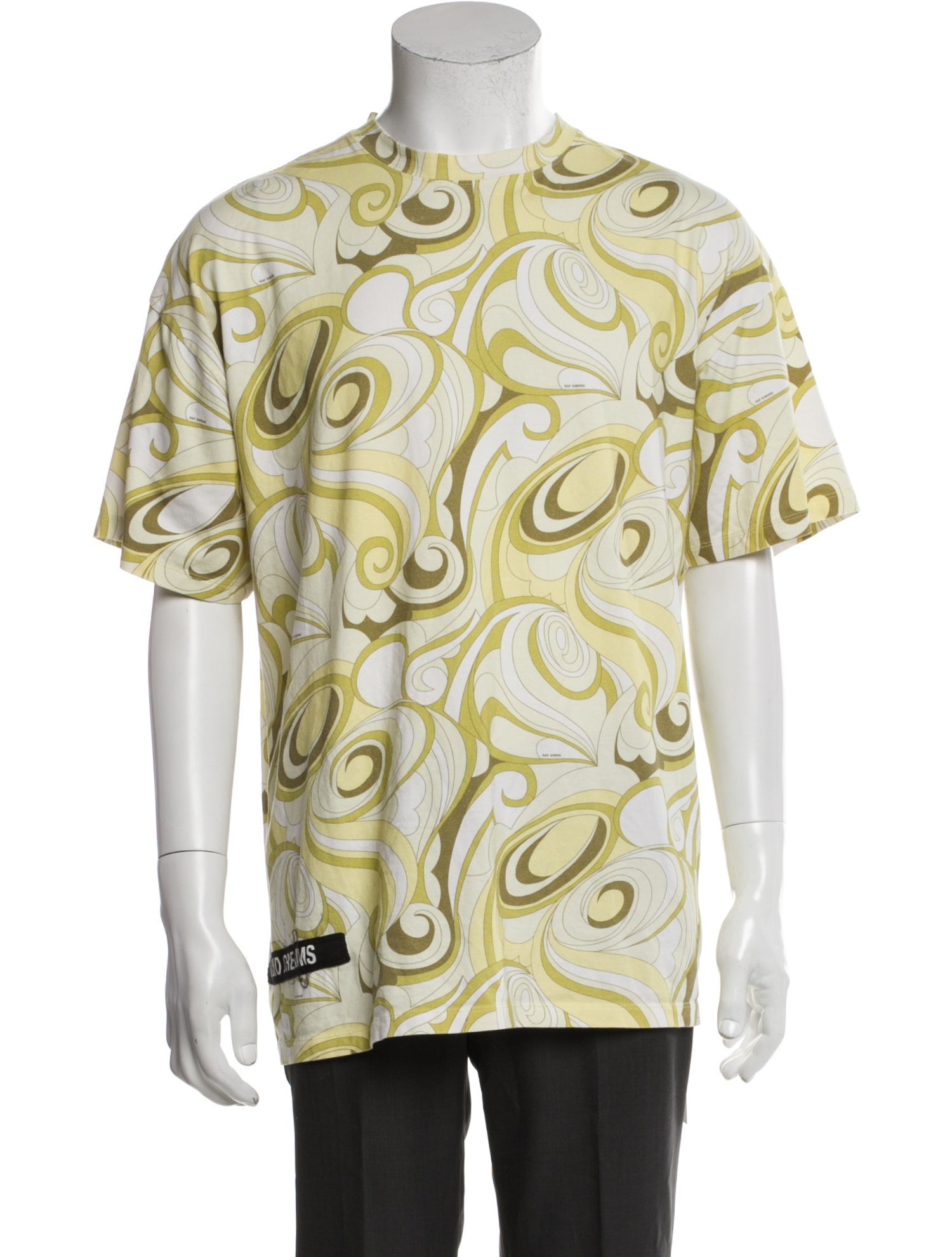 Raf Simons Printed Crew Neck T-Shirt