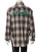 Raf Simons 2020 Plaid Print Shirt