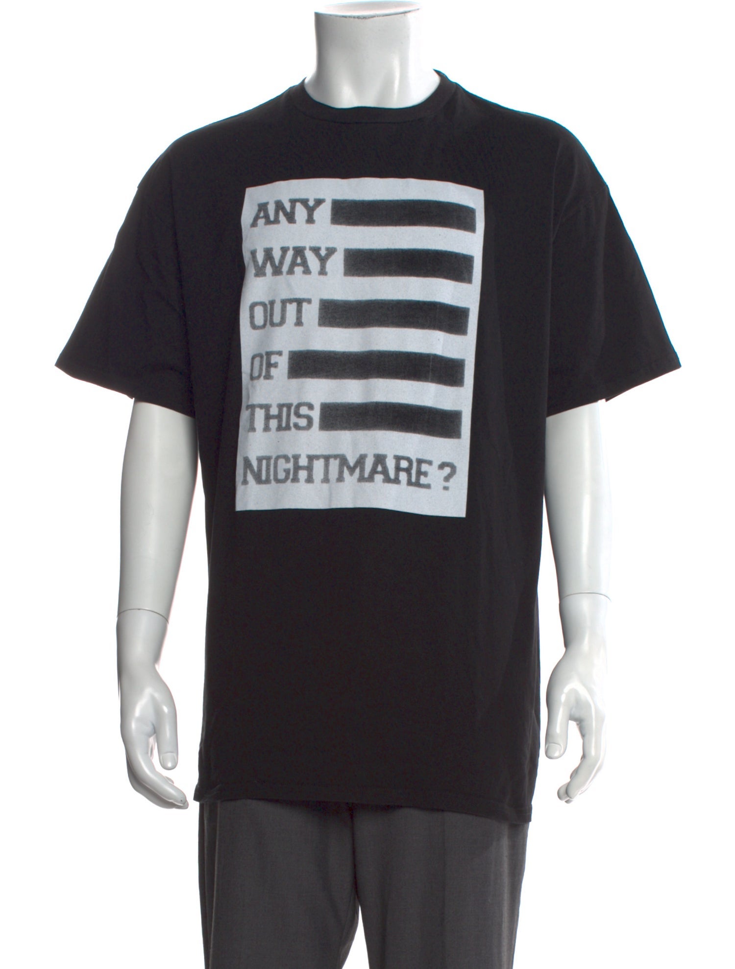 Raf Simons Graphic Print Crew Neck T-Shirt