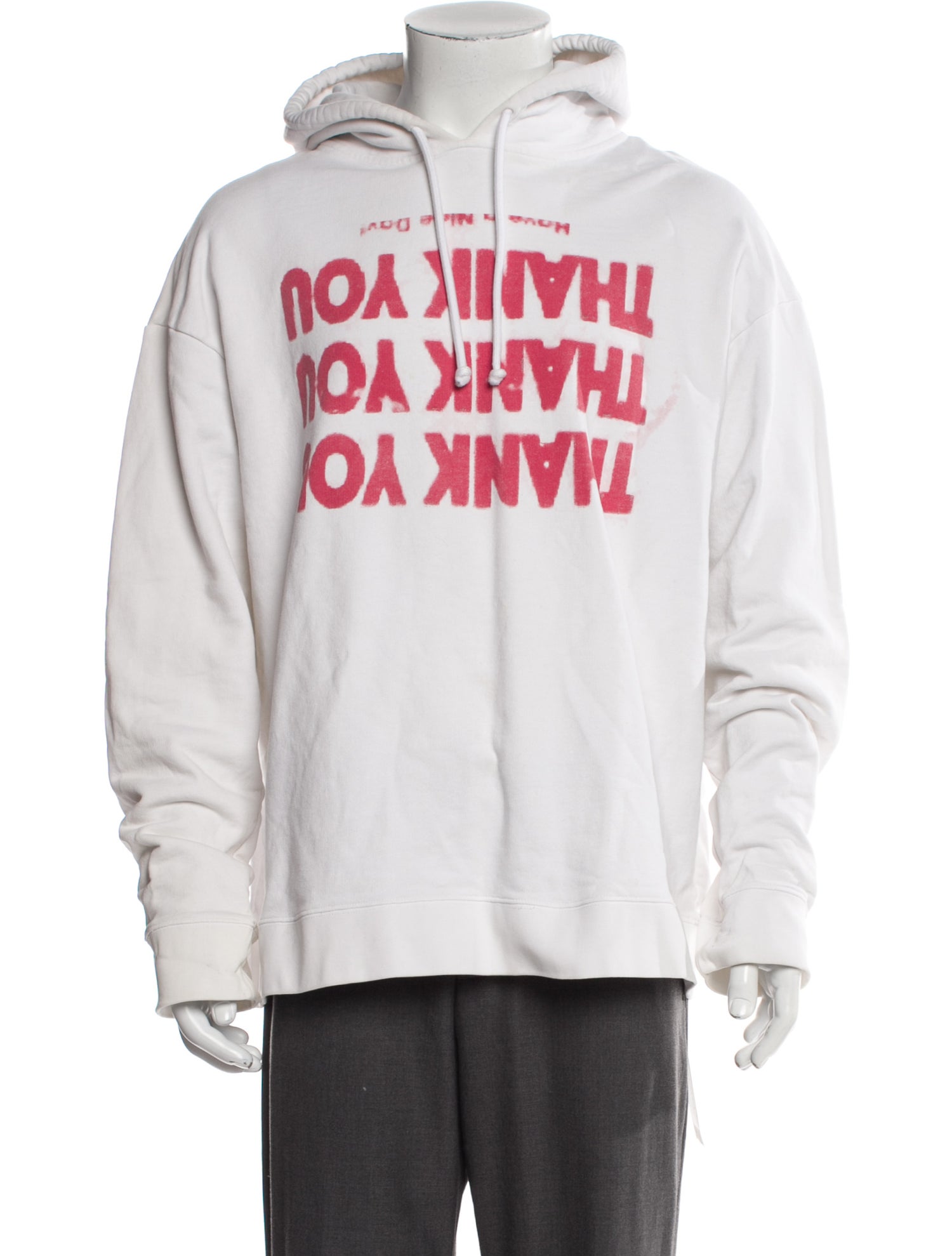 Raf Simons 2017 Graphic Print Hoodie