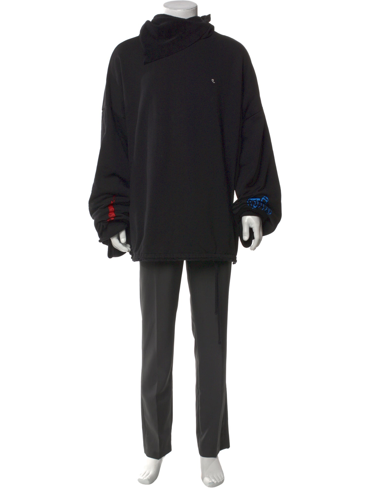 Raf Simons Turtleneck Long Sleeve Hoodie
