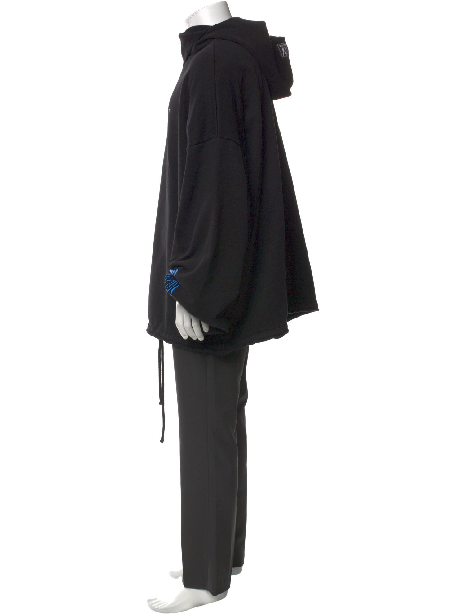 Raf Simons Turtleneck Long Sleeve Hoodie