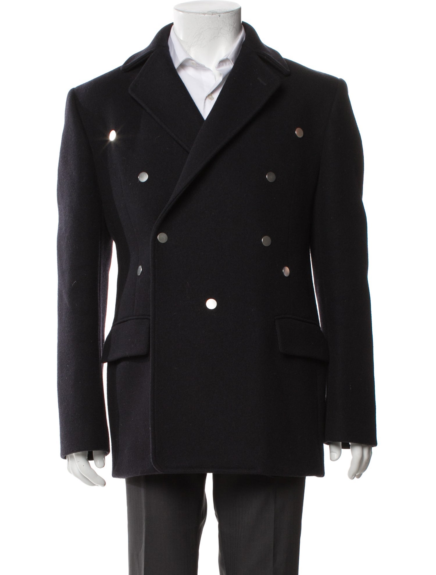 Raf Simons Wool Peacoat