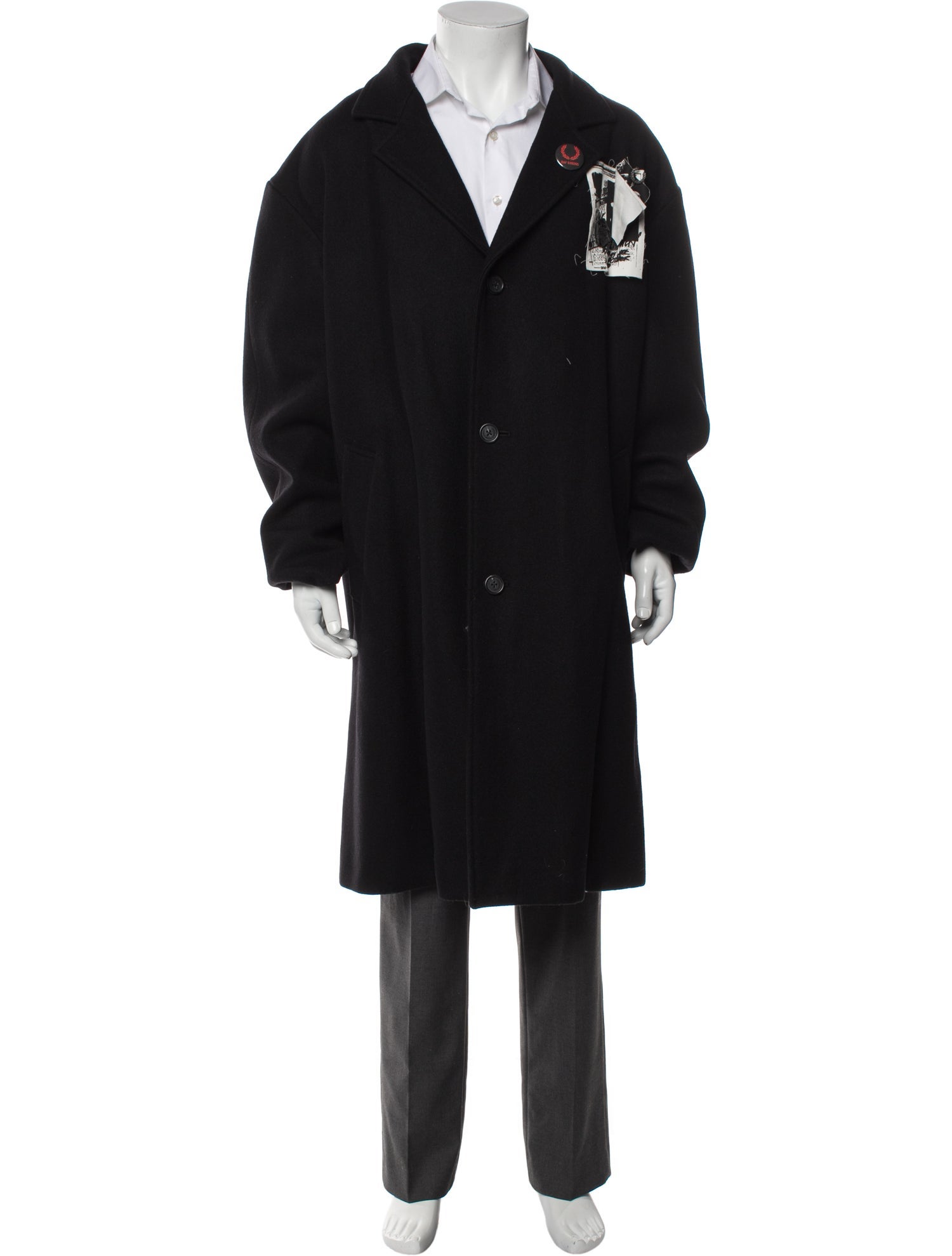 Raf Simons Wool Overcoat w/ Tags