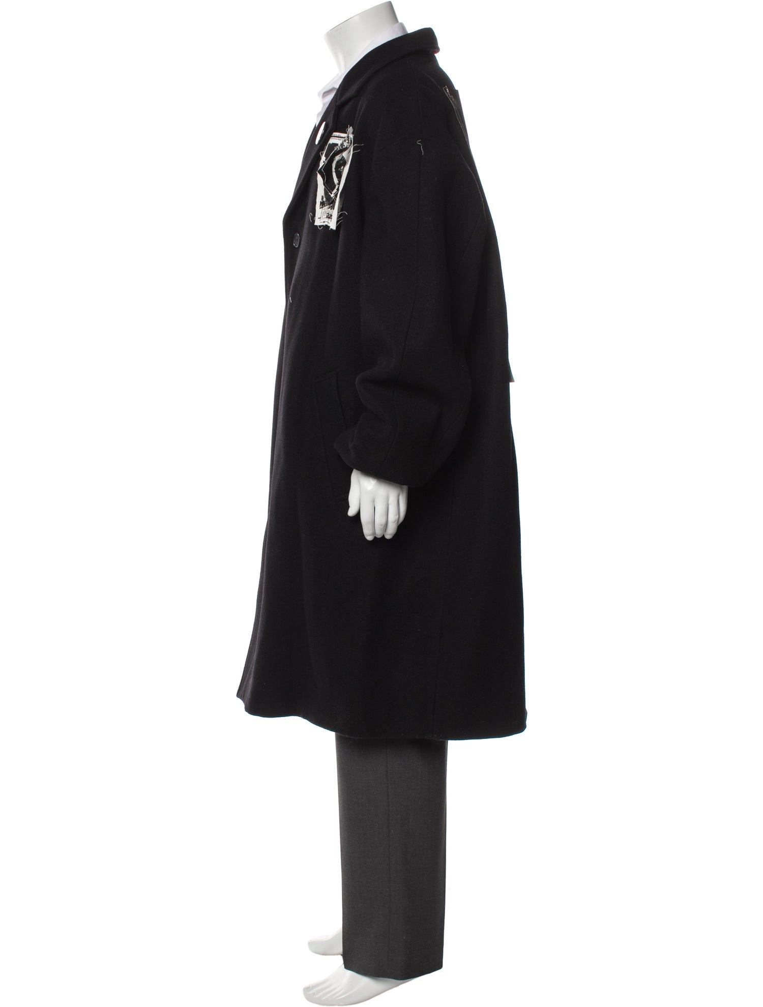 Raf Simons Wool Overcoat w/ Tags