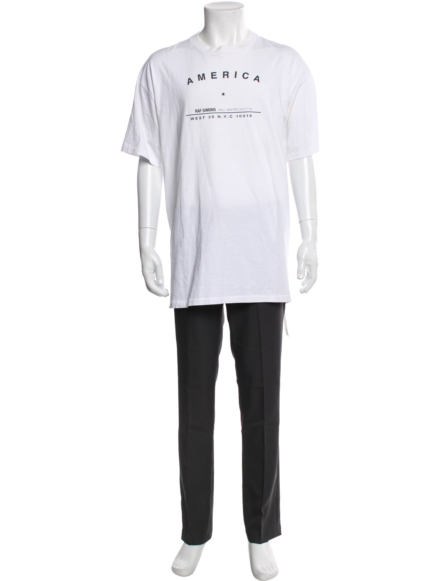 Raf Simons 2017 Graphic Print T-Shirt