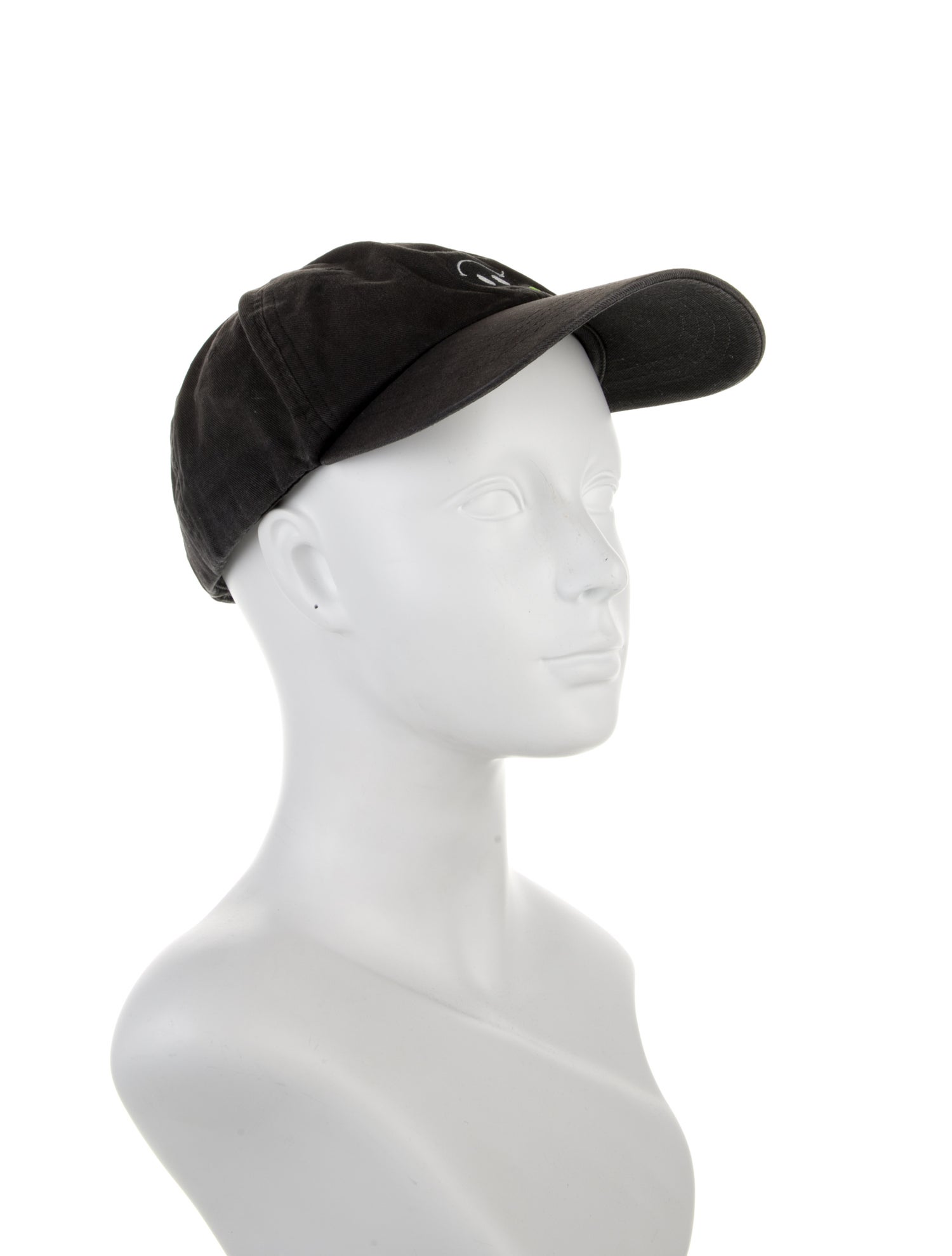Raf Simons Canvas Embroidered Baseball Hat
