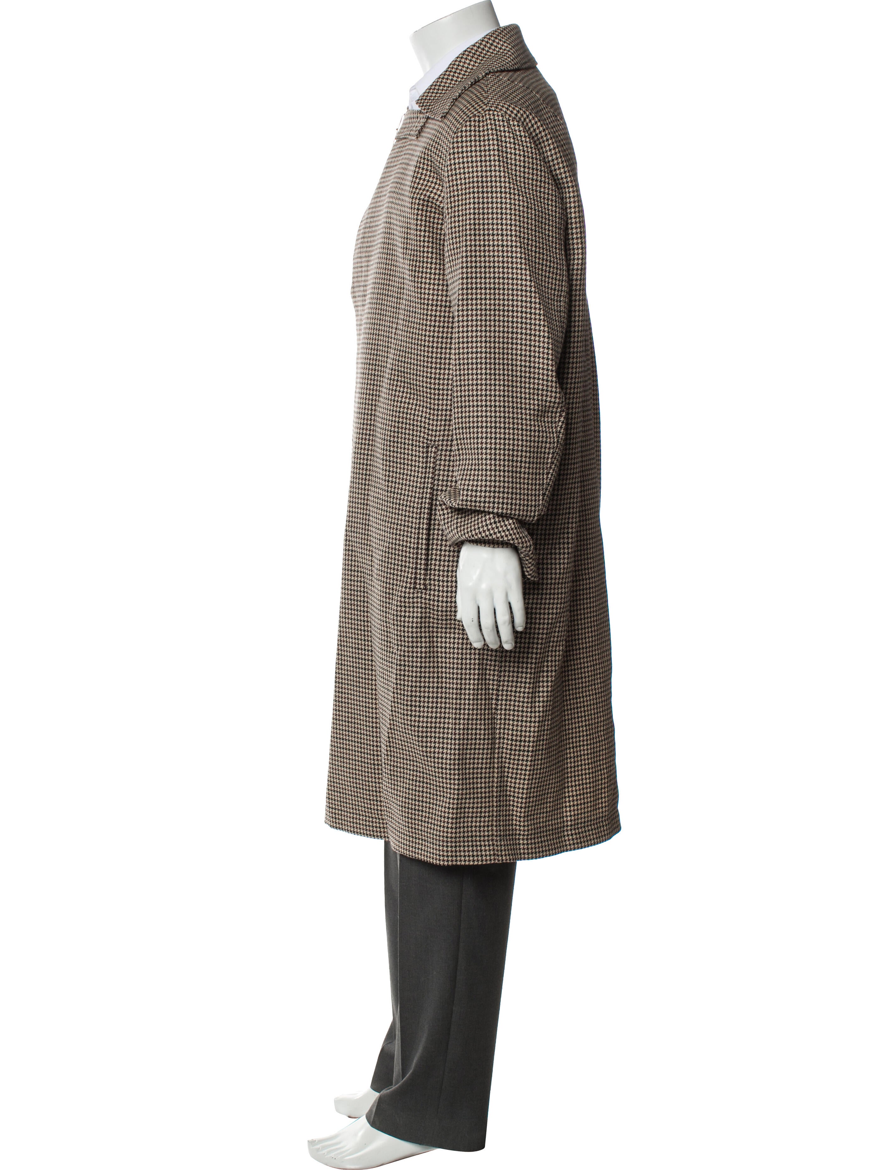 Raf Simons 2017 Virgin Wool Buckle Coat