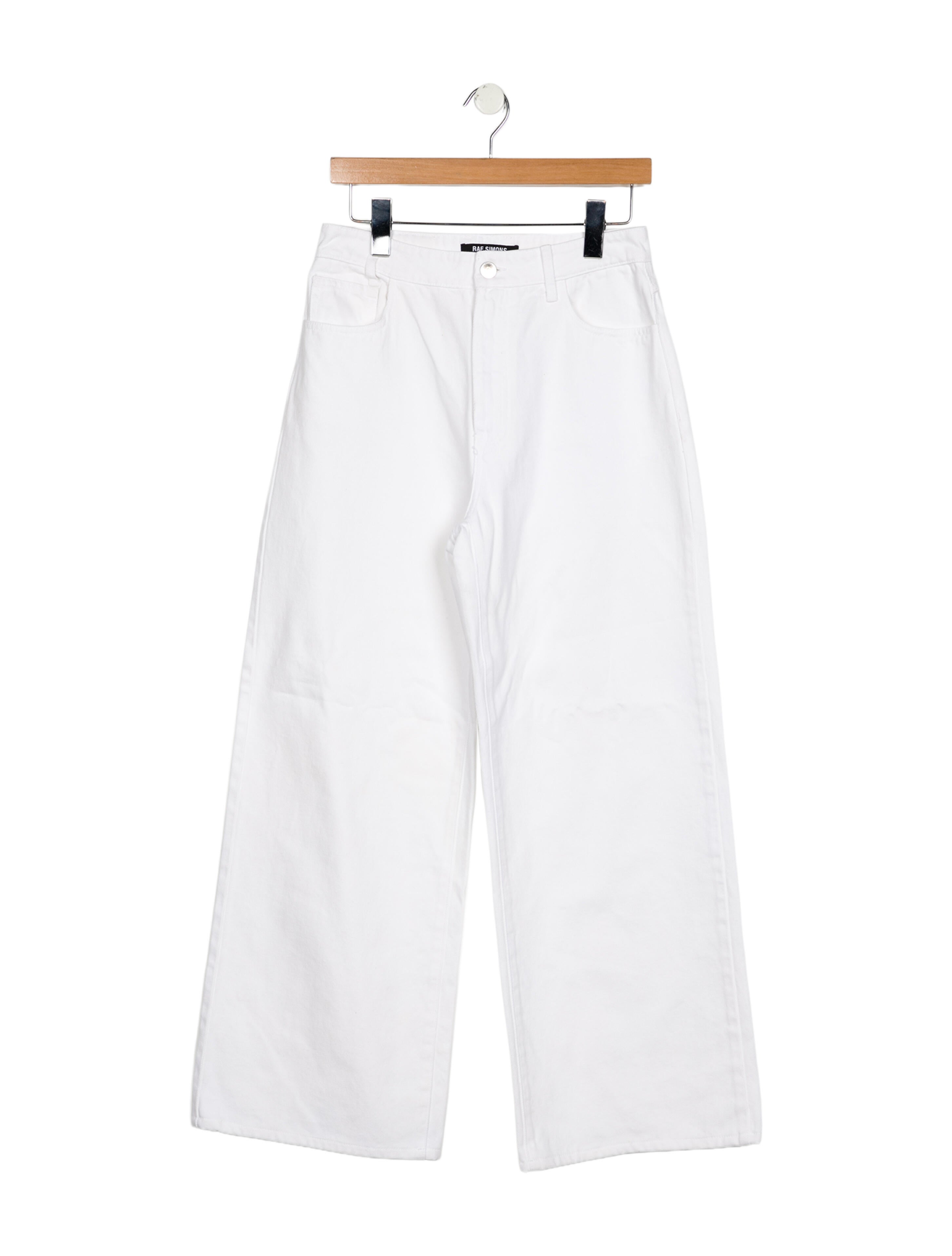 Raf Simons High-Rise Wide Leg Jeans