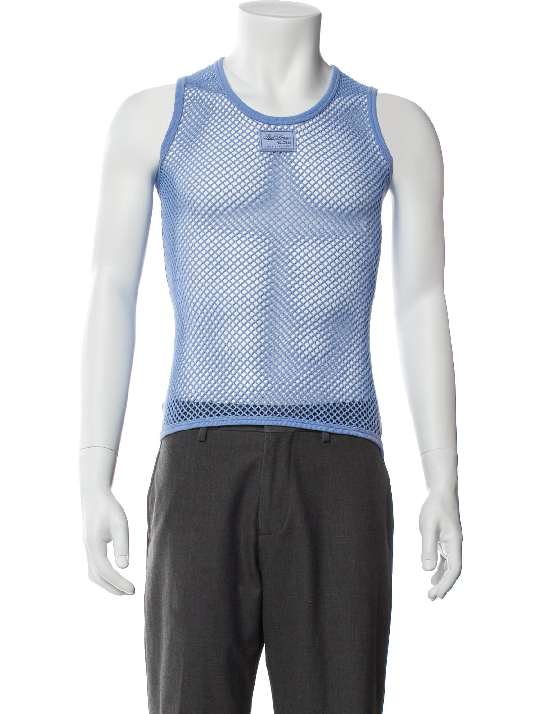 Raf Simons Crew Neck Sleeveless T-Shirt