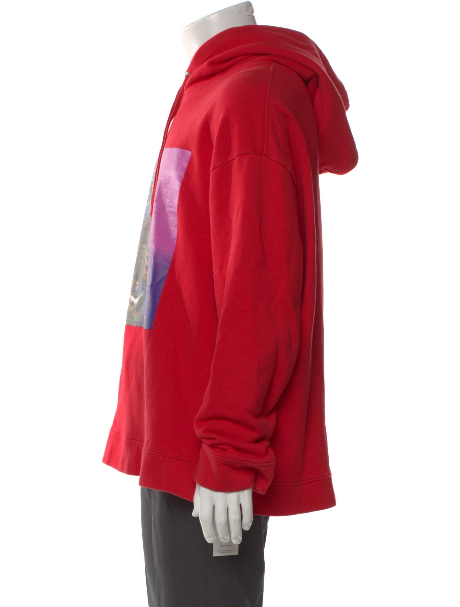 Raf Simons 2018 x Peter Saville New Order 'Technique' Hoodie - Red