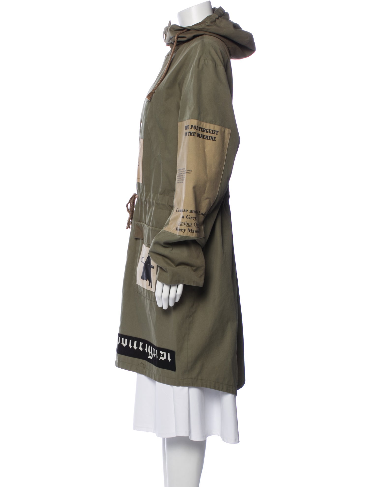 Raf Simons Vintage 2005 'History of My World' Poltergeist Parka