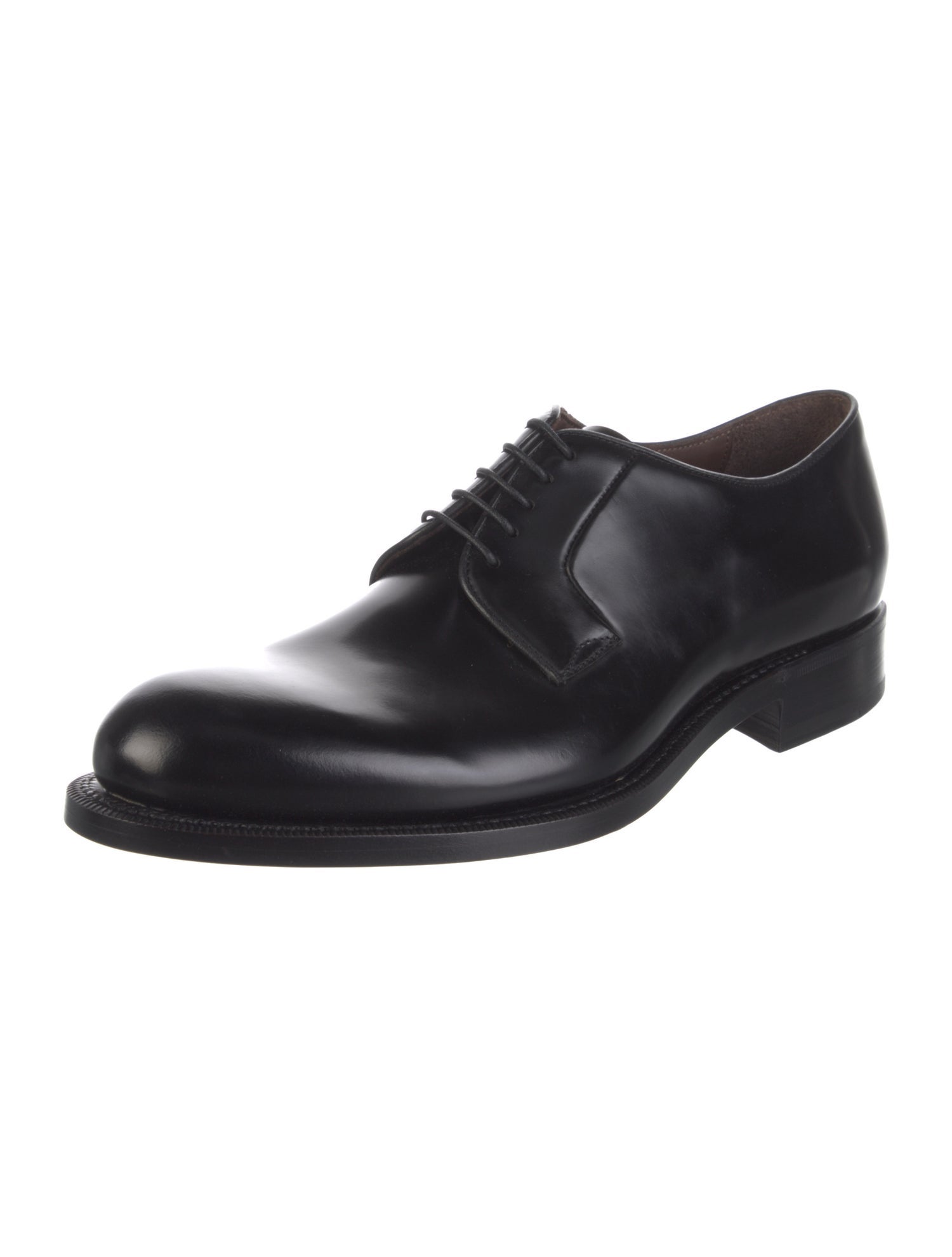 Raf Simons 2020 Text Derby Derby Shoes - Black Oxfords, Shoes