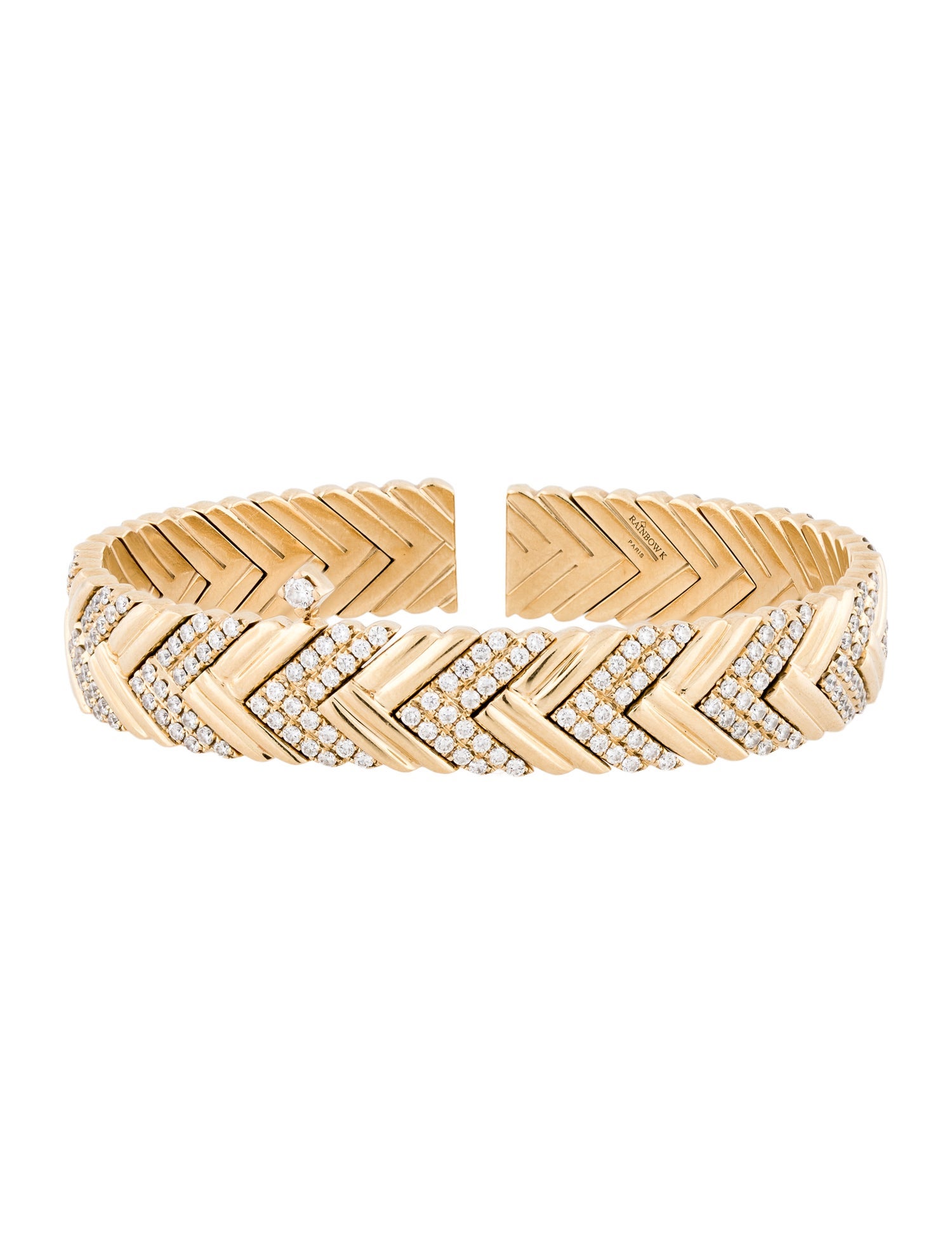 CHRISTIAN DADA　Crow Bangle Christian Dada Twisted Needle Bangle - Gold-Tone Metal