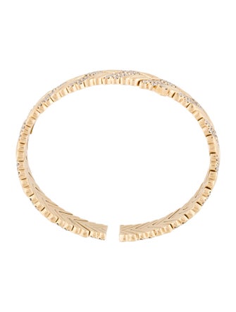 Rainbow K 14K Diamond Victoire Medium Bangle