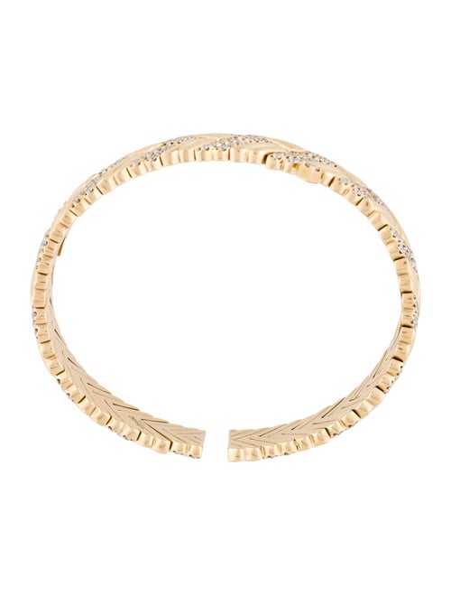 Rainbow K 14K Diamond Victoire Medium Bangle