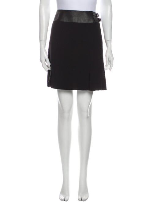 Ralph Lauren Collection Wool Mini Skirt Wool