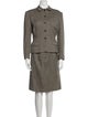 Ralph Lauren Collection Tweed Pattern Skirt Suit