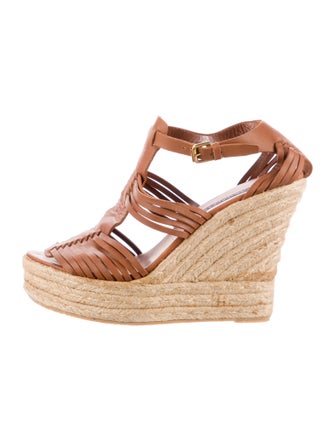 Ralph Lauren Collection Leather Espadrilles