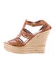 Ralph Lauren Collection Leather Espadrilles