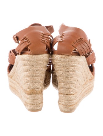 Ralph Lauren Collection Leather Espadrilles