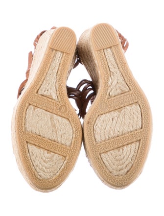 Ralph Lauren Collection Leather Espadrilles