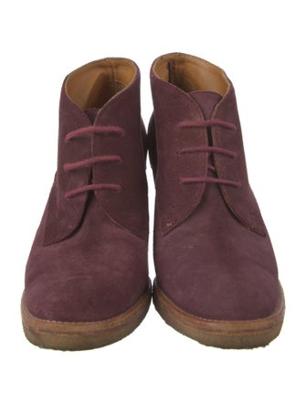 Ralph Lauren Collection Suede Lace-Up Boots