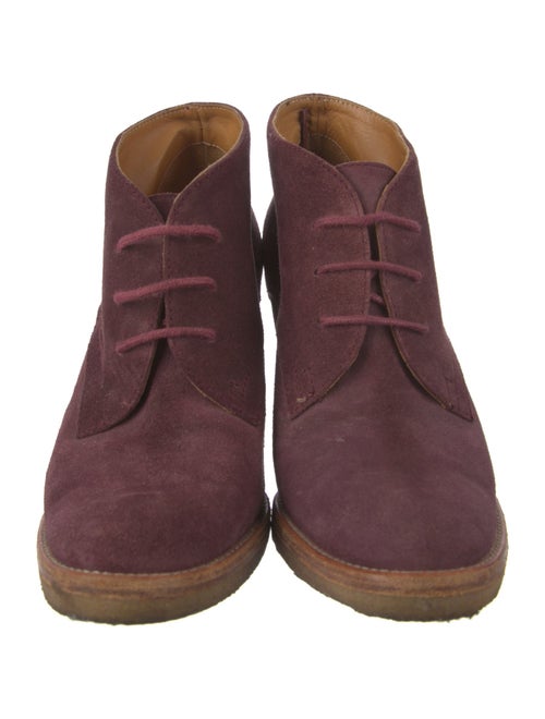 Ralph Lauren Collection Suede Lace-Up Boots
