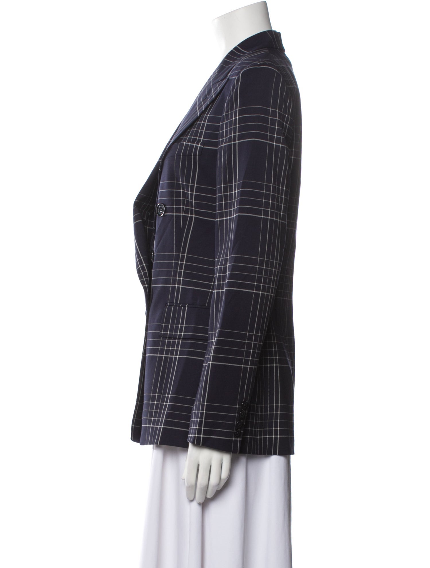 Ralph Lauren Collection Plaid Print Blazer