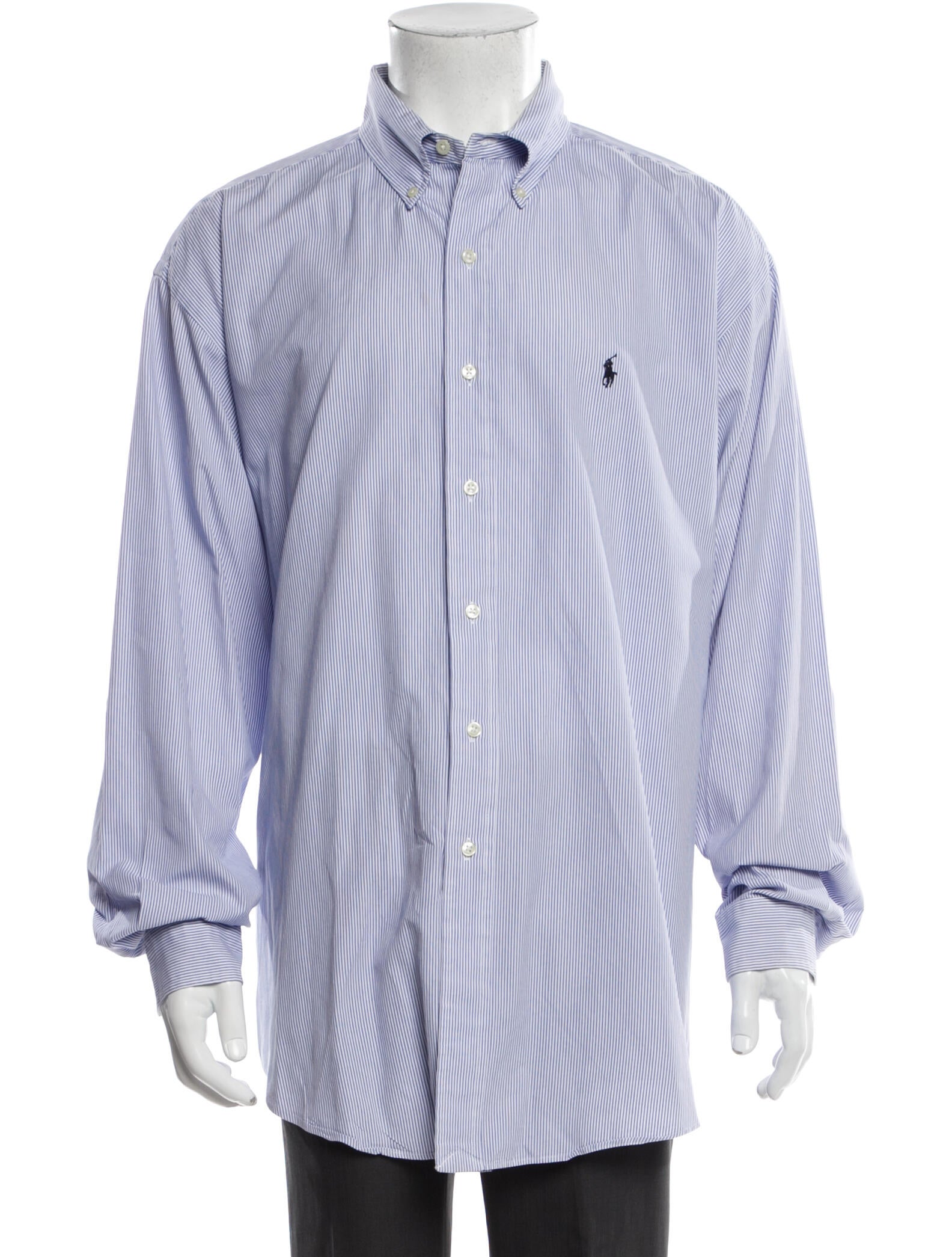 Polo Ralph Lauren Striped Long Sleeve Dress Shirt