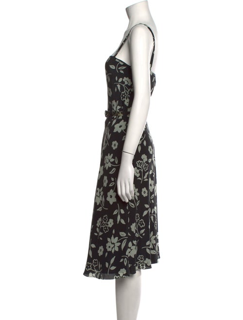Ralph Lauren Collection Silk Midi Length Dress
