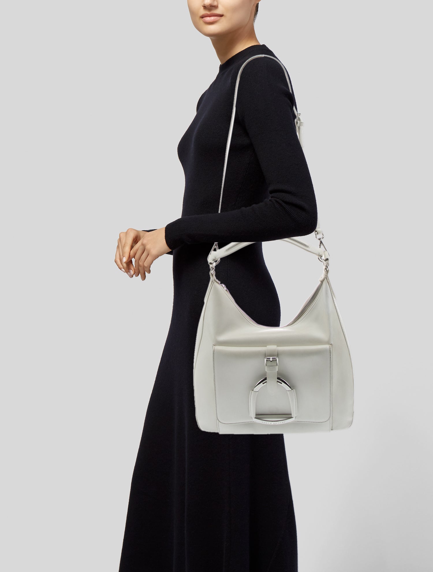 Ralph Lauren Collection Leather Hobo