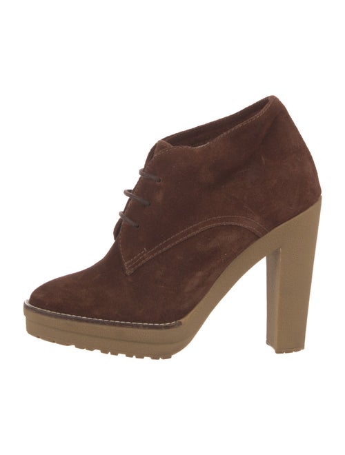 Ralph Lauren Collection Suede Lace-Up Boots
