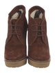 Ralph Lauren Collection Suede Lace-Up Boots