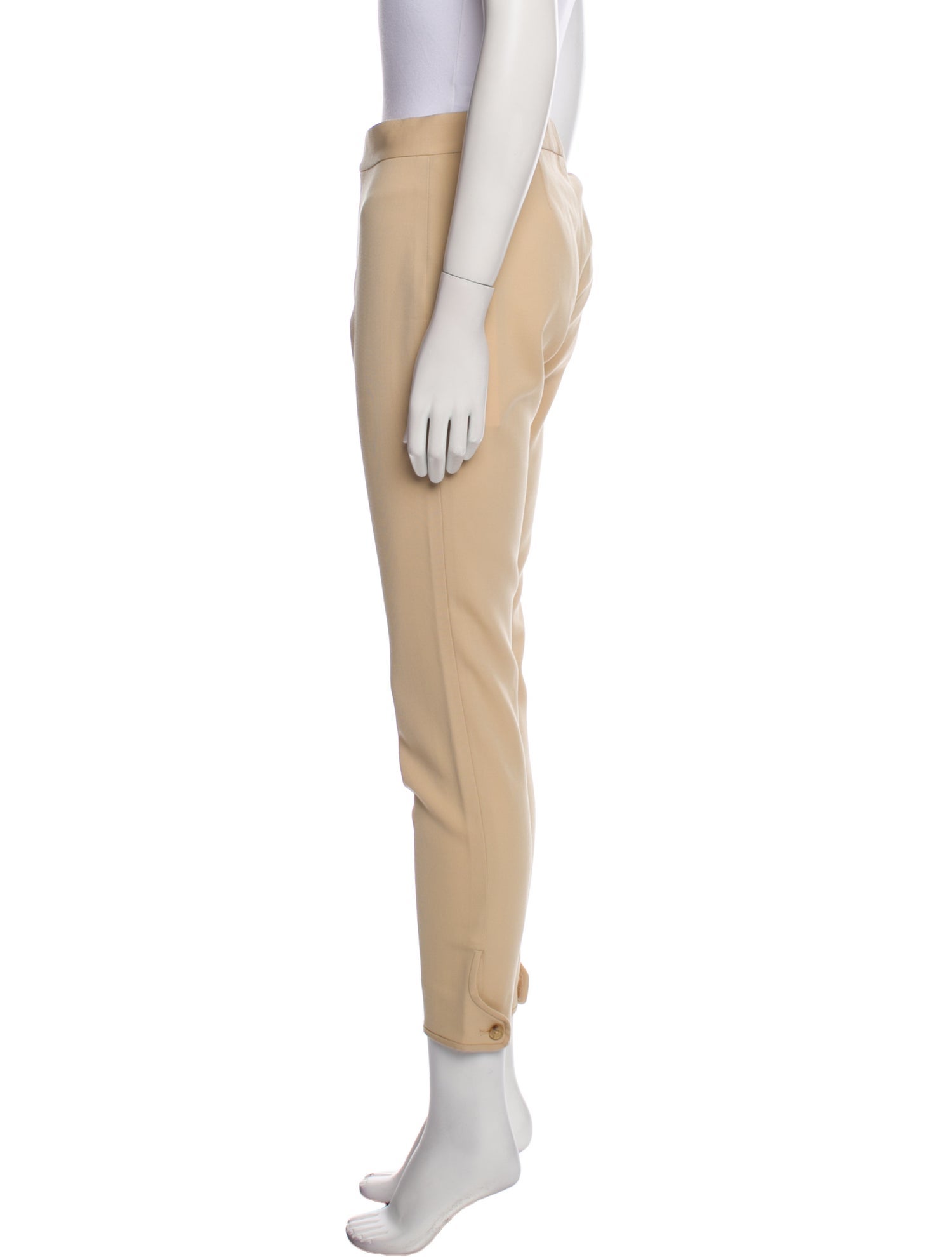 Ralph Lauren Collection Wool Skinny Leg Pants