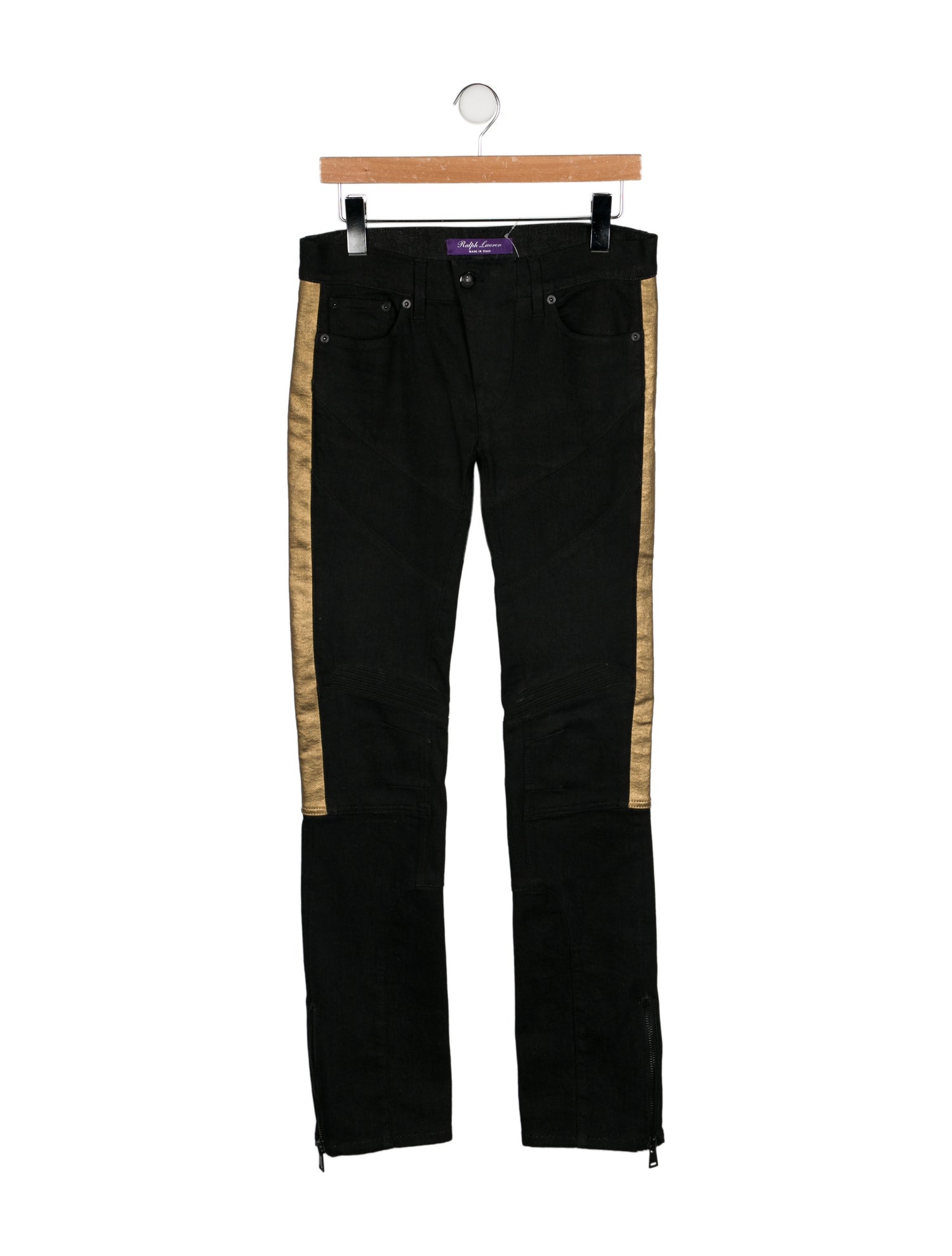 Ralph Lauren Collection Mid-Rise Straight Leg Jeans