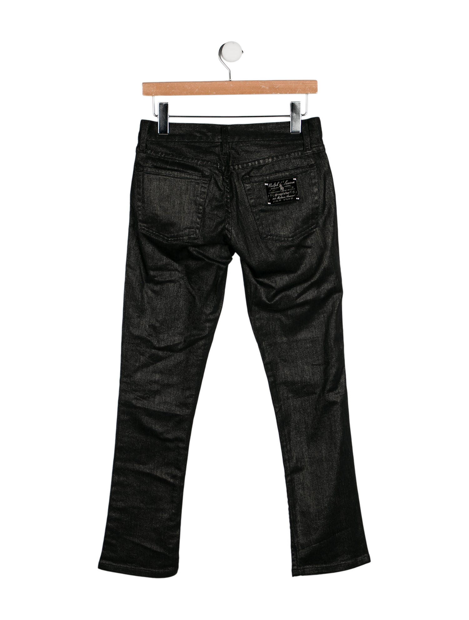 Ralph Lauren Collection Mid-Rise Straight Leg Jeans