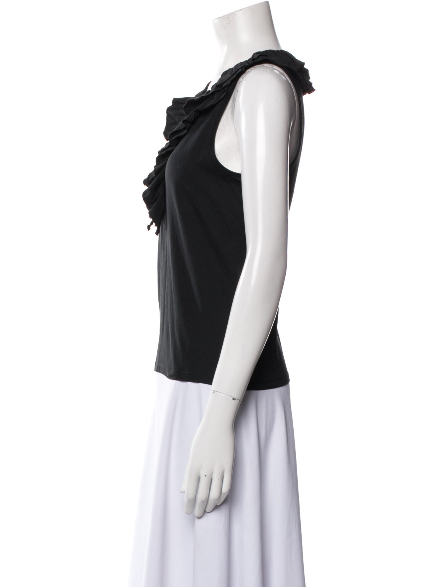 Ralph Lauren Collection V-Neck Sleeveless Top