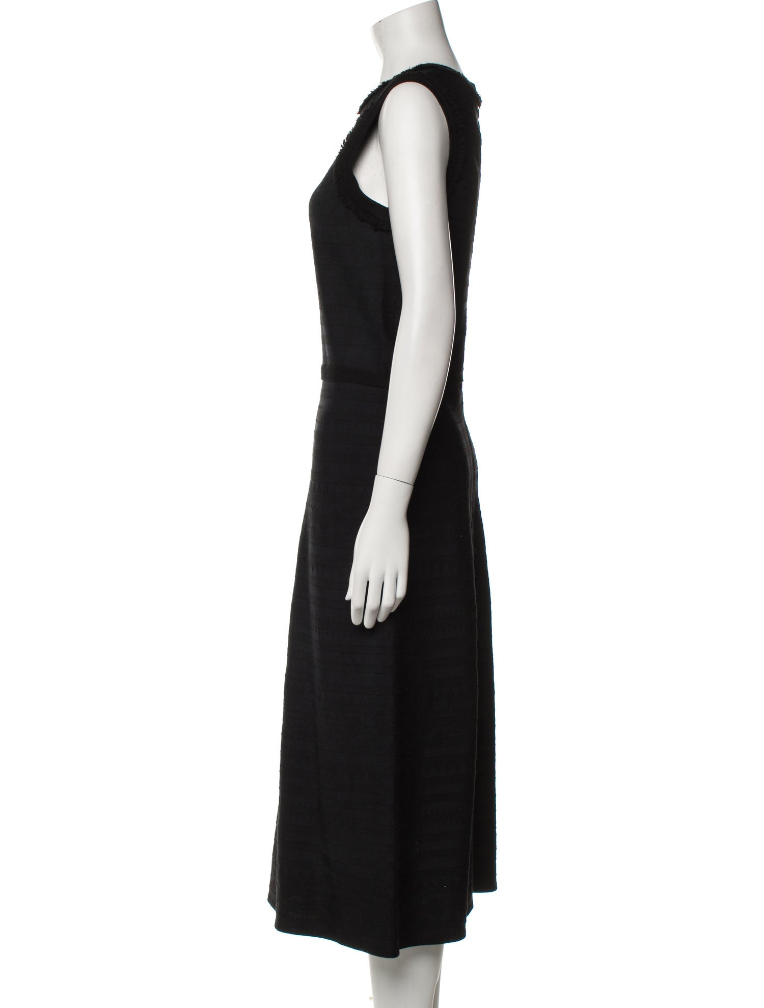 Ralph Lauren Purple Label Silk Midi Length Dress