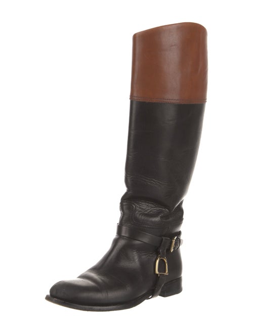 Ralph Lauren Collection Leather Riding Boots