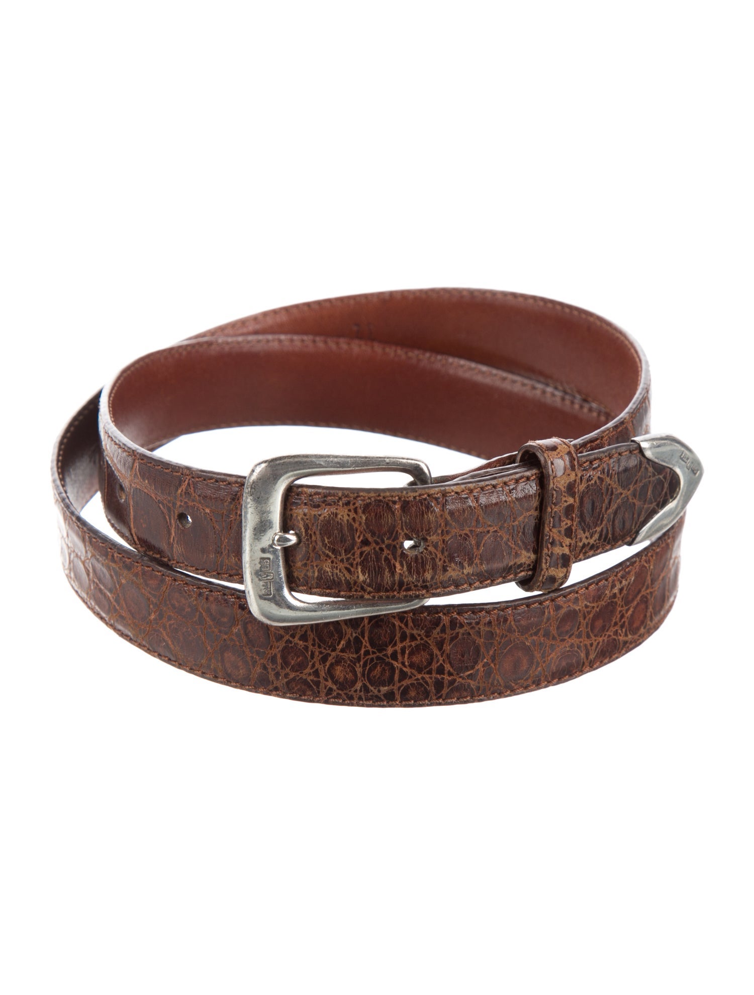 Ralph Lauren Collection Skinny Leather Belt